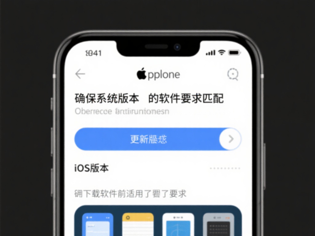 确保系统版本与软件要求匹配：苹果设备更新较快，建议