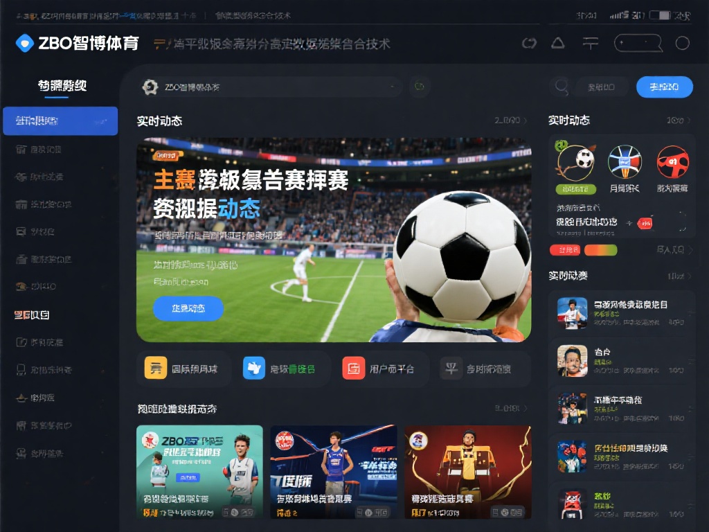 掌握实时赛况动态:zbo智博体育助您实时更新赛事详情 全面覆盖赛事,随时随地掌握动态
体育赛事种类繁多