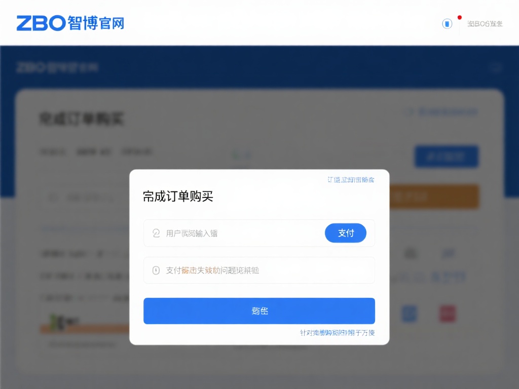 全面分析zbo智博官网用户常见问题及解决方案宝典 在zbo智博官网完成订单购买时,用户人为输入错误或